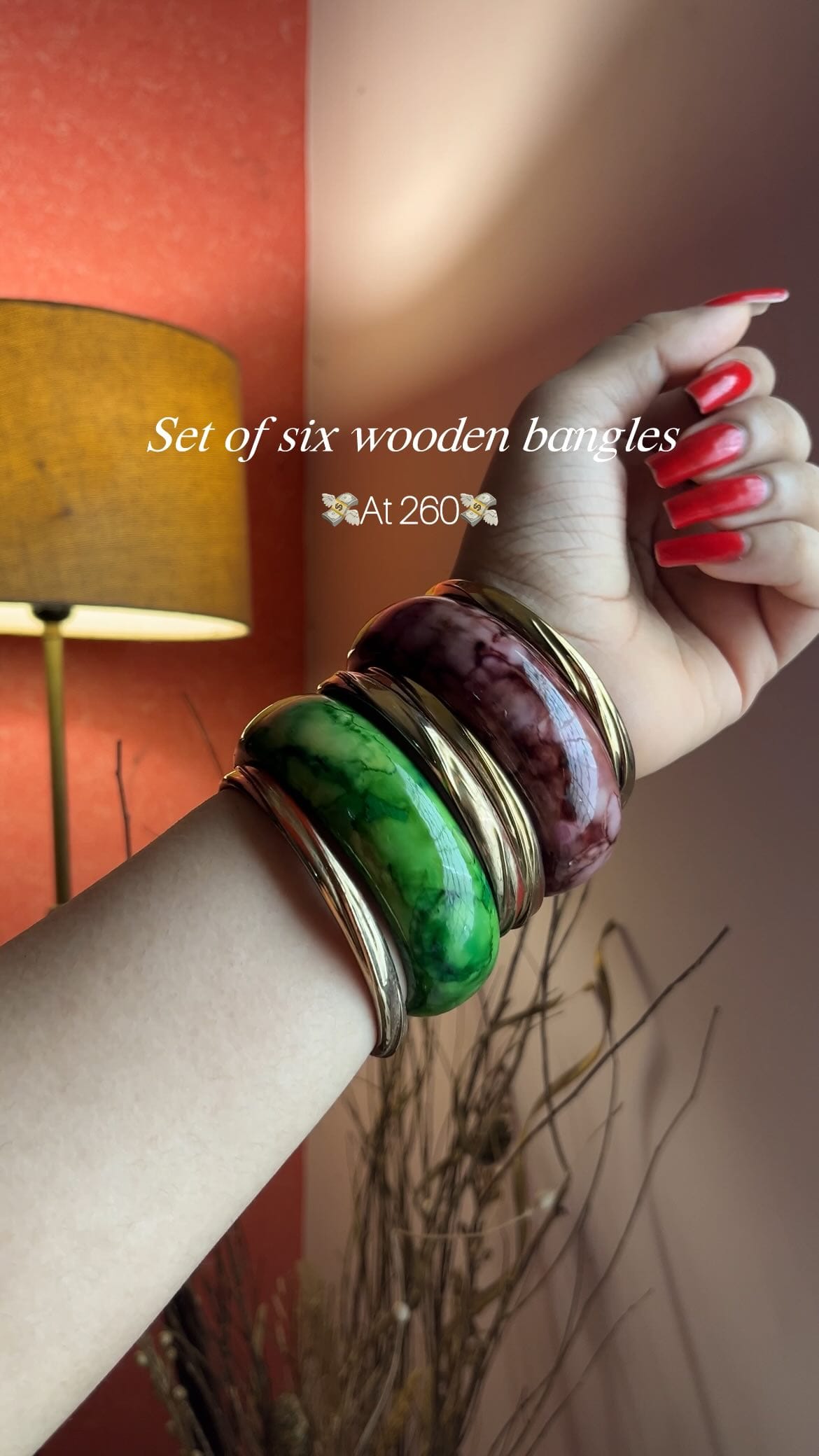 Comment for 🔗Wooden bangle steal alert! 😍💕 Got this gorgeous set of 6 viral bangles for just ₹260! 💸👀 Where are my bangle lovers at? 🤗 Share your favorite way to style wooden bangles in the comments below! 💬 Save this post for your next bangle shopping spree! 🛍️ And don’t forget to share with a friend who needs to see these! 👯‍♀️ #WoodenBangles #BangleLove #AffordableFashion #ViralFinds