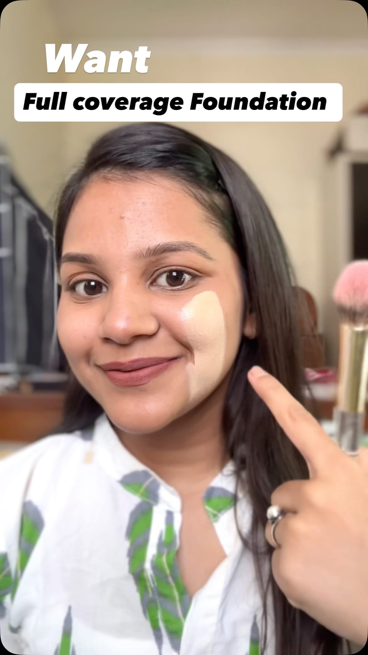 ✨ FLAWLESS SKIN IN JUST ONE SWIPE! ✨
Looking for a foundation that gives you that airbrushed glow without feeling heavy? 💖
Meet the Colors Queen Ultra Definition Liquid Foundation — your new go-to for that perfect base!
💧 Hydrating formula that keeps your skin fresh all day
🌤️ Waterproof & sweatproof — no melting makeup moments!
💄 Full coverage that hides every blemish, yet feels light as air
✈️ Travel-friendly & long-lasting — ready for every occasion
.
.
Whether it’s a long day at work or a night out, this foundation keeps you glowing, confident, and camera-ready 💫
.
.
@colorsqueencosmetics 
#colorsqueencosmetics #fyp #foryoupage #makeupreels #makeupproduct #foundation #ultradefinitionliquidfoundation#foundation#mattefoundation#explore #trendingmakeup #affordablemakeup #wakeupmakeup #viralmakeup #bestmakeup#viralfoundation
.
.
[foundation , full coverage , makeup base , full coverage foundation , fyp , for you page , Explore more, makeup reels, makeup reccomendations, foundation reccomendations,Colors Queen Ultra Definition Liquid Foundation, Colors Queen foundation, full coverage liquid foundation, waterproof foundation for oily skin, lightweight foundation for daily use, long lasting foundation, best affordable foundation India, hydrating foundation, creamy texture foundation, sweatproof makeup base, full coverage makeup, flawless base foundation, high definition foundation, makeup for Indian skin tone, everyday makeup foundation, long wear foundation, beauty product review, dewy finish foundation, foundation for dry and oily skin, makeup that lasts, Indian makeup brand]