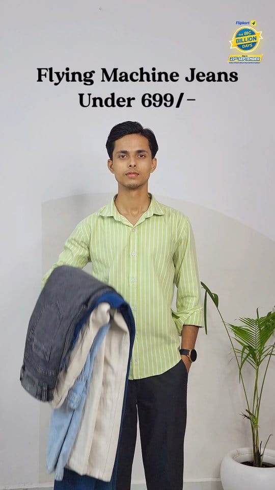 💬 Comment "price" and the link will be sent to your DM. Make sure you save this reel so the link unlocks.
These Flying Machine jeans under budget give you the perfect mix of comfort, durability, and everyday style 👖✨. Whether it’s casual outings or smart streetwear vibes — this is the pair you’ll keep reaching for.
👉 Follow for more affordable men’s fashion finds & wardrobe styling tips.
Flying Machine jeans, jeans under budget, affordable denim, men’s style India, wardrobe essential, streetwear jeans
#MensStyle #MensWardrobe #AffordableFashion #FlyingMachine #DenimStyle #StyleOnBudget #StreetwearIndia