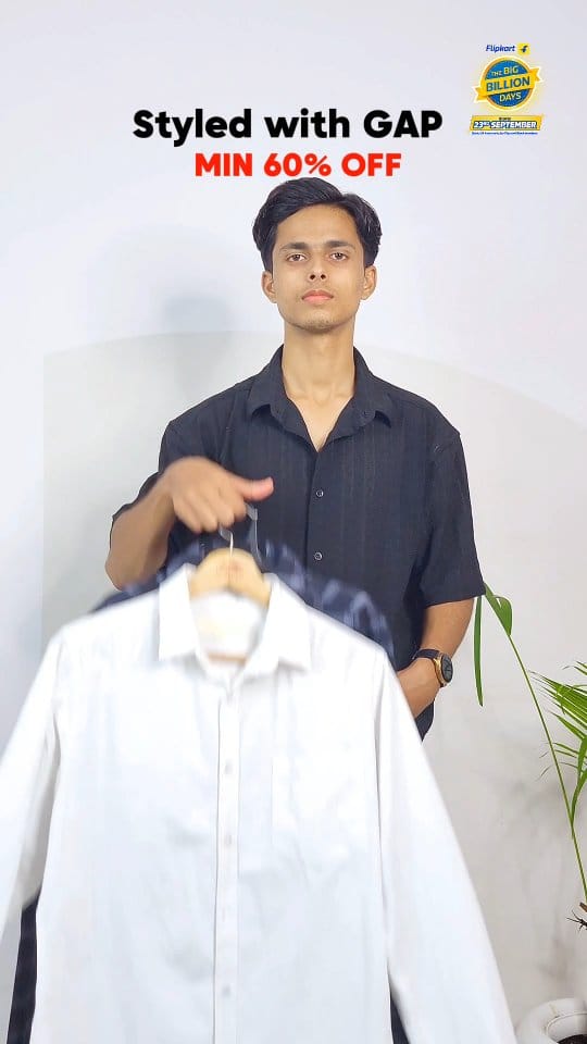 💥 Flipkart Big Billion Days = Big Style Upgrade 💥
Casual -shirt ) styled in 3 different looks 👕🔥
Who said budget shopping can’t be stylish? 😉
Comment "link" I'll share link directly to your dm 
🛒 Shop smart, look sharp – only on #FlipkartBigBillionDays ✨
#Flipkart #BigBillionDays #Wrogn #WrognPolo #BudgetStyle #MensFashion #OOTD #AffordableFashion #StyleOnABudget #FlipkartFashion