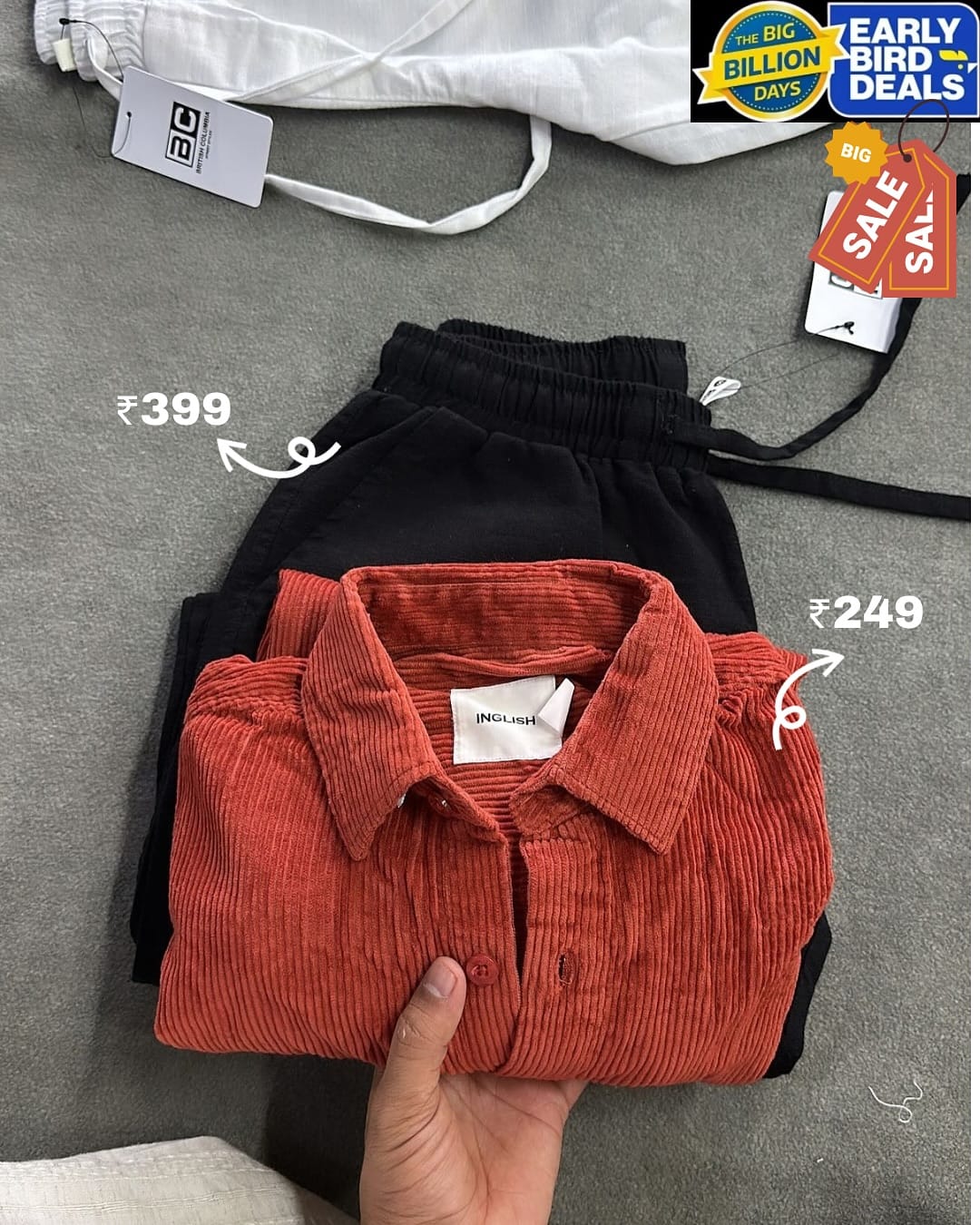 📍💌Cmt “Outfit” for link 🔗 
⚠️Save for later
.
.
.
#fyp #explorepage✨ #officialstylomen #menswear #mensfashion #mensessentials #leninshirt #valvetshirt #fypage #bigbilliondays #flipkartfinds2025❤️ #greatindiandandiyafestival