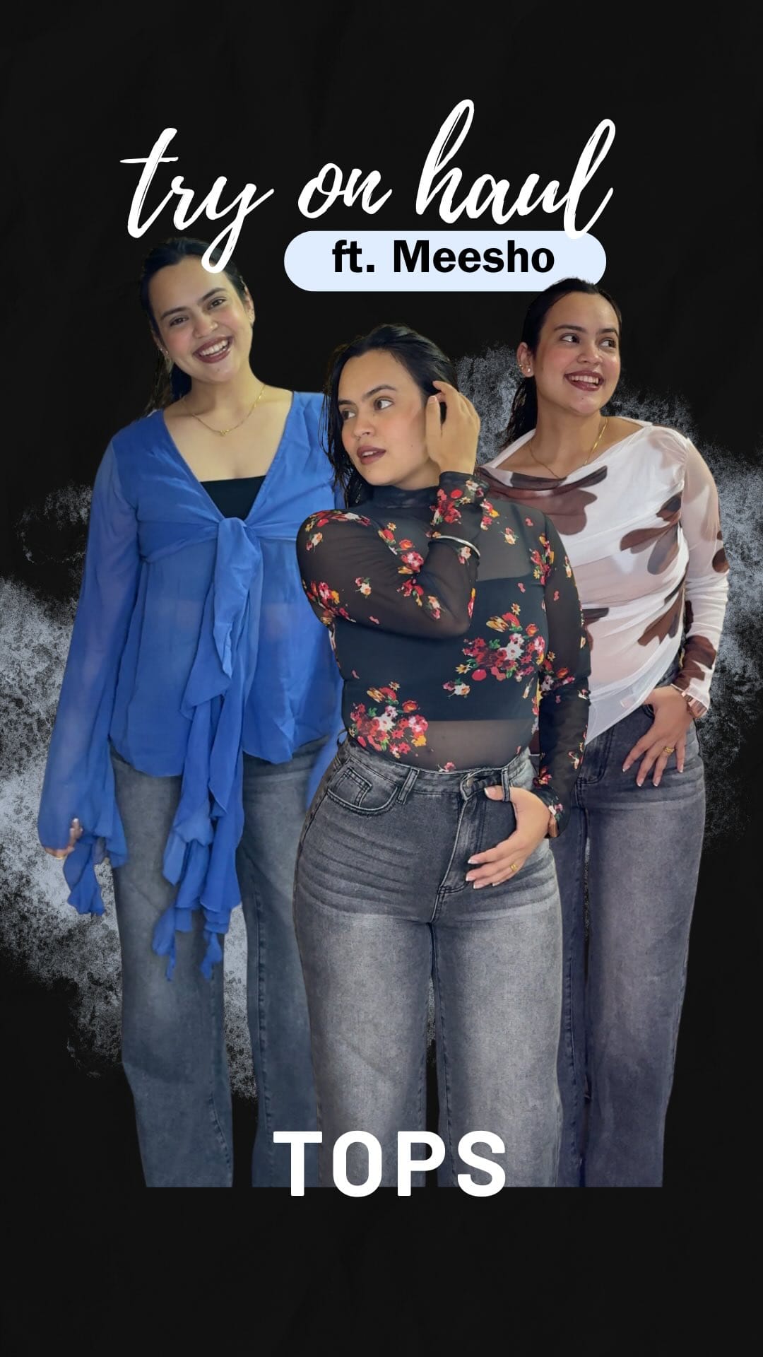 Comment “link” for linksss🖤🩵🤍🤎
@meeshoapp 
Pant- @savana 
#reels #tops #under300 #viral #reeling #instagram #trending #meeshoapp #meeshohaul #affordableclothing