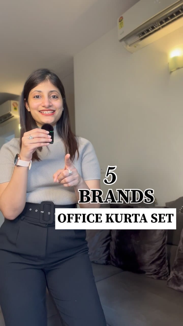 Have you tried any of these brands? 4 more brands you can’t miss
@shrisaclothing ( Kurta set❤️)
@truebrowns ( Best office kurtis❤️)
@pink.potli Dresses perfect for office❤️)
@ambraee_ ( love their cordsets❤️)
Comment for links!
These are really great brands for workwear! Right now i am obssessed with the brand @shrisaclothing , a must try for everyone!
#workwear #kurtasets #indianwear #traditionalwear❤️ #personalstylist #wishlinked