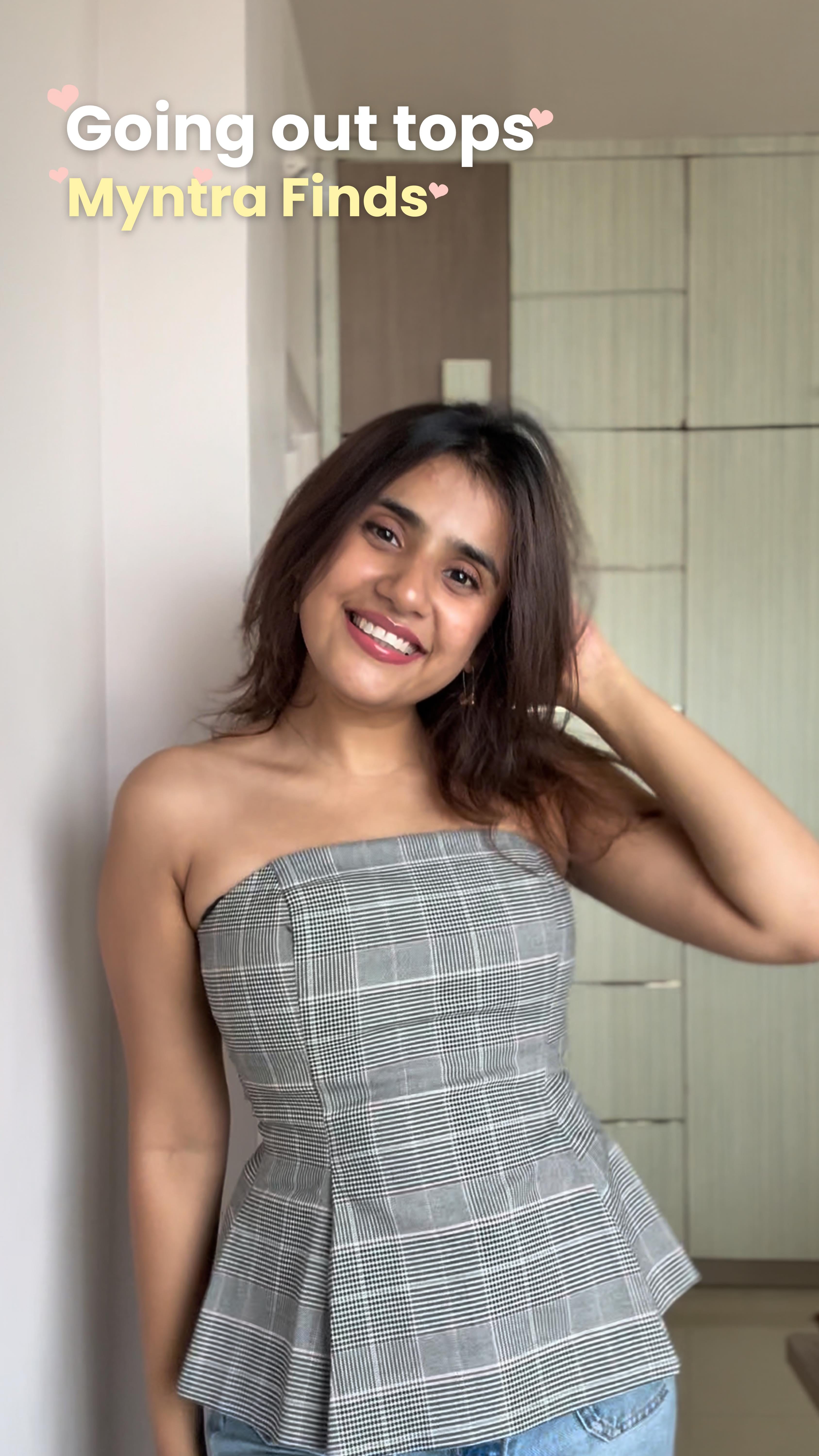 @myntra Going out tops under Budget 💌💸
Which look is your favourite? let me know🫶🏼
Comment “tops” and will sent an automated link♥️
(link Doesn’t work if you’re not Following)
#haul #myntra #meeshofashion #tops #style #stylefashion #stylestreet #reelfashion #winterstyles #fashionstyle #fashionhacks #summerfashion #trendytops #budgetshopping #modestfashion #reelitfeelit #basictop #womentop #handm #workwear #whatiorderedvswhatigot #outfitinspiration 
Affordable Fashion, Trendy Looks, Wardrobe Goals,
OOTD Inspo, Shop Smart, Winter Wardrobe, Style On
Budget, Everyday Fashion, Fashion Under Budget,
Seasonal Trends, myntra, wishlinked, jeans, bottoms,
dresses, playsuit, summer dresses, trendy, stylish,
classy, viral, trending, affordable, aesthetic, Pinterest
inspired, budget friendly fashion, low budget outfits,
trendyol, finds, haul, unboxing, reviews, ideas, ootd,
outfits, fits, college outfits, office outfits, summer
outfits, ootd outfits, must have, capsule outfits, basic
outfits, korean jeans, 2024, white dress, red dress, floral dress, aesthetic dress, playsuit, birthday outfits,
birthday dress ideas, red playsuit trendy, cute dresses,classy dresses, prettiest dresses, college dresses,office dresses, vacation dresses, white dress.