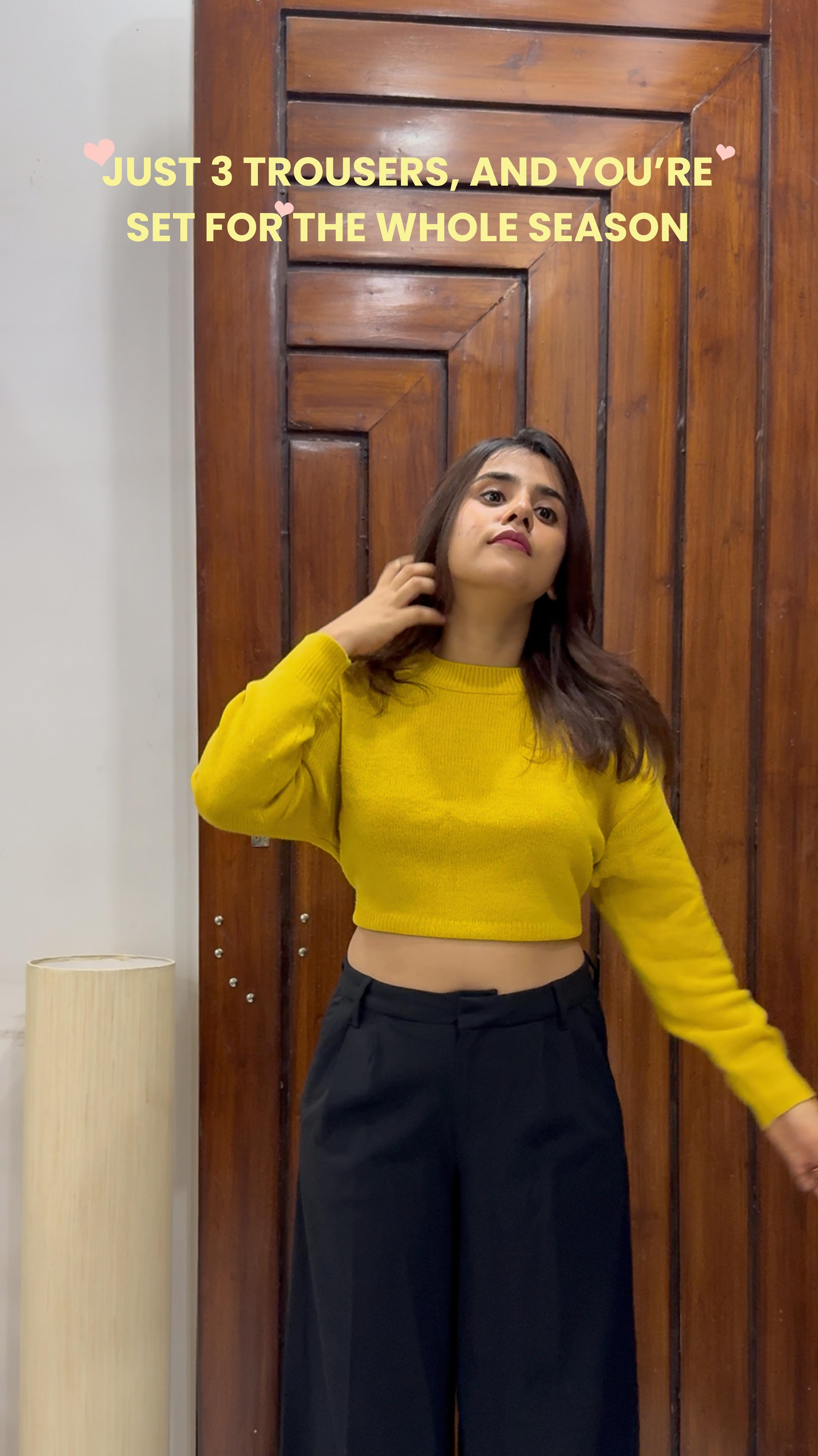 Just 3 trousers, and you’re set for the whole season. Effortless, stylish, done. 🤍
Comment “Trousers” for link♥️
(Links doesn’t work if you’re not following) 
#Trousers #Workoutfit #Sharfits #Ootd #OutfitInspiration #Ootdfashion #Ootdfash
#Casual #palakkothari