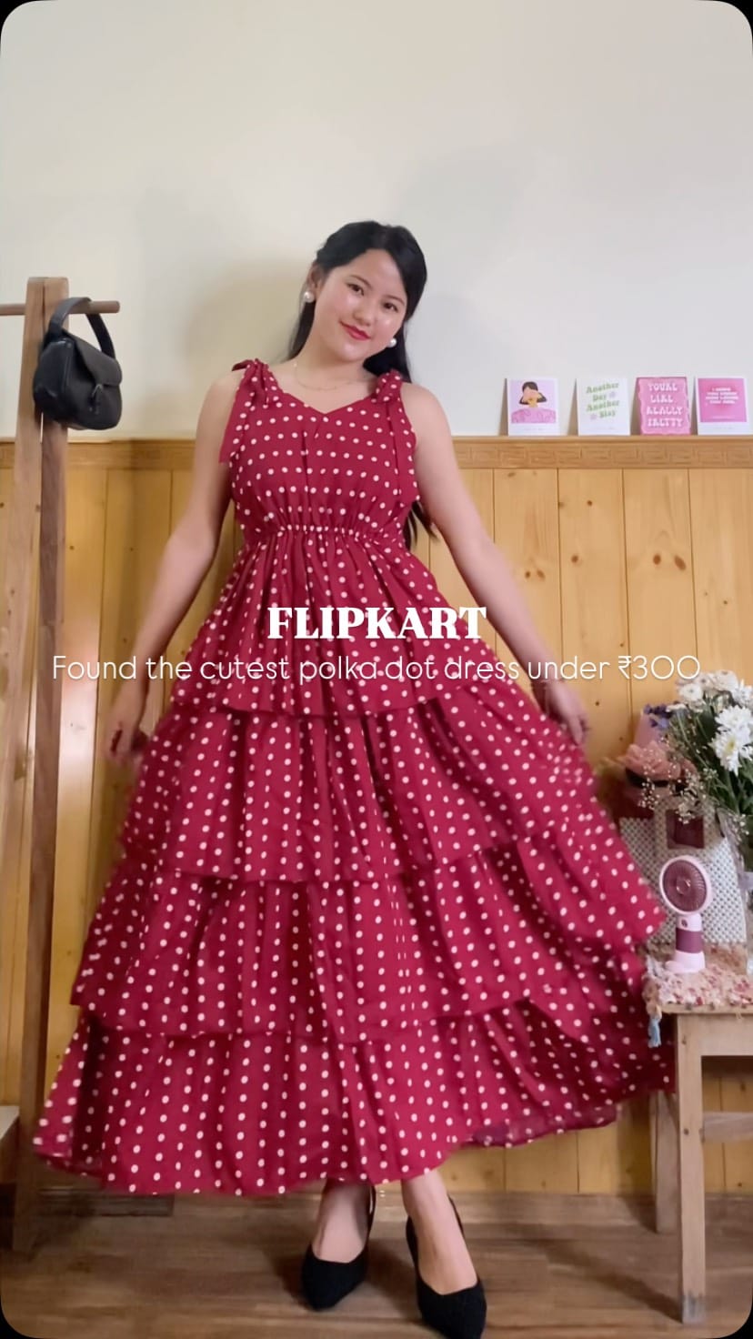 ❤️comment “red” for link 
Dress: @flipkart (size: small)
Heels: @marksandspencerindia ( out of stock)
Earrings: @meeshoapp 
.
[polka dot dress, trendy finds, pinterest inspired outfit, picnic outfit, cute dress for picnic, summer dresses, picnic outfit inspo, polka print dress, meesho finds, flipkart finds]
.
#polkadotdress #trendyfinds #picnicdress #picnicoutfitinspo #cutedress #polkadot #meesho #flipkart #fyp
