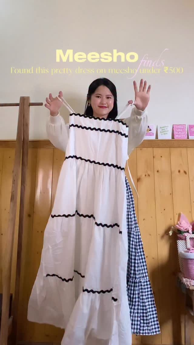🤍🦢comment “link” or share this reel in my dm 
.
.
.
[Found this prettiest dress on Meesho 💕, Meesho finds you can’t miss, this Meesho dress is a total steal , can you believe this is under ₹500?! 👀, Meesho dresses under ₹500 👗, affordable fashion from Meesho ,budget-friendly outfit inspo from Meesho 🌸, Meesho haul — fashion on a budget , obsessed with this Meesho outfit! , Meesho fashion finds that look expensive, must-have dresses from Meesho, Meesho outfit ideas for every girl ,fashion finds under ₹500 from Meesho, this Meesho dress looks straight out of a Pinterest , my latest Meesho find — can’t get over this dress]
#meesho #meeshodressunder500 #meeshofashion