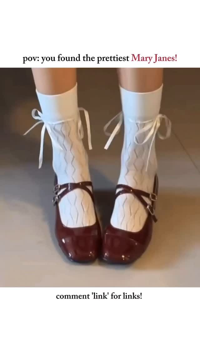 Comment 'link' or share the reel in dm ! 
#maryjanes, #maryjaneshoes, #maryjaneaesthetic, #vintageshoes, #classicmaryjanes, #platformmaryjanes, #cuteblackshoes, #balletcore, #coquetteaesthetic, #softgirlaesthetic, #loafersandmaryjanes, #fashionshoes, #everydayshoes, #shoeinspo, #schoolgirlstyle
#fyp