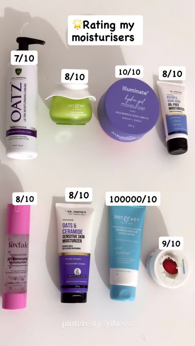 Comment for link🔗
Rating all my moisturisers (part 1)🩷
@dotandkey.skincare @drsheths @aqualogica.in @foxtaleskin @mamaearth.in 🩷
Do you want part 2?✨
•
•
•
🔎 Rating my cleansers
Rating cleansers, cleansers for all skin types, facewash, Radiant Glowing Skin Repairs Skin Barrier Effective Healing Dermatologist Recommended Nourish Emolene Rejuvenate Trending Aesthetic Beauty Viral Skincare Influencer Clear Skin Acne Acne Scars Youthful Balance Revitalise
Glow Pigmentation Hydration Glass Skin
Skincare Tips Minimalist Aesthetics Renew Viral Reels
#ratingmymoisturiser #ratingmoisturizer #skincare #skincare101 #skincareroutine
#skincareadvice #brighteningskincare #facewash #cleanser #acneproneskin #skinhealth #indianpharmacyskincare
#pharmacyproducts #koreanskincare #pharmacyfinds #indianskincare #skincareindia #trendingnow #explore #ugccreator #trendingaudio
#instagood #trendingreels #fyp
Want part 2?
