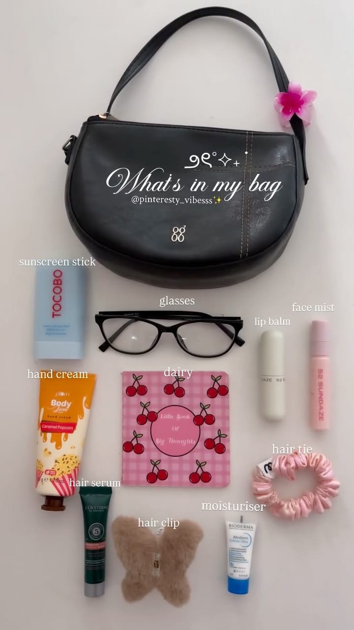 Finally did a what’s in my bag ft @pinteresty_vibesss✨
These are some of my daily essentials from @plumbodylovin @loccitaneindia @52sundaze_ @biodermaindia @limnworld @tocobo_official 🫶
Comment for links🔗
I really loved creating this video, would you like to see part 2 of this? Do let me know in the comments below⬇️
#whatsinmybag #whatsinmybagtoday #dailyessentials #dailyskincare #whatsinmymakeupbag #viral #relatable #pinteresty #fyp #fypppppp #ａｅｓｔｈｅｔｉｃｒｅｅｌｓ #aestheticreels 
Want part 2 of this video?