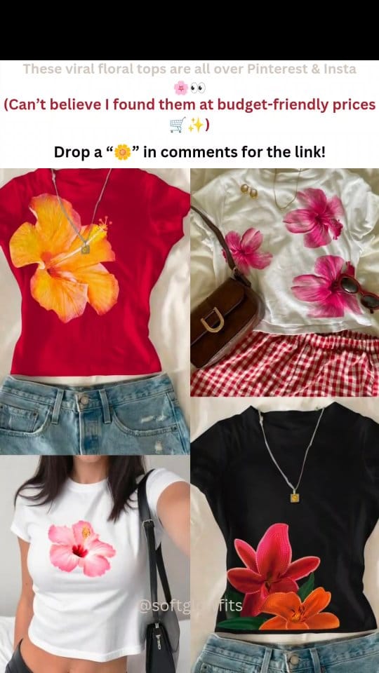Flowe top 🌸