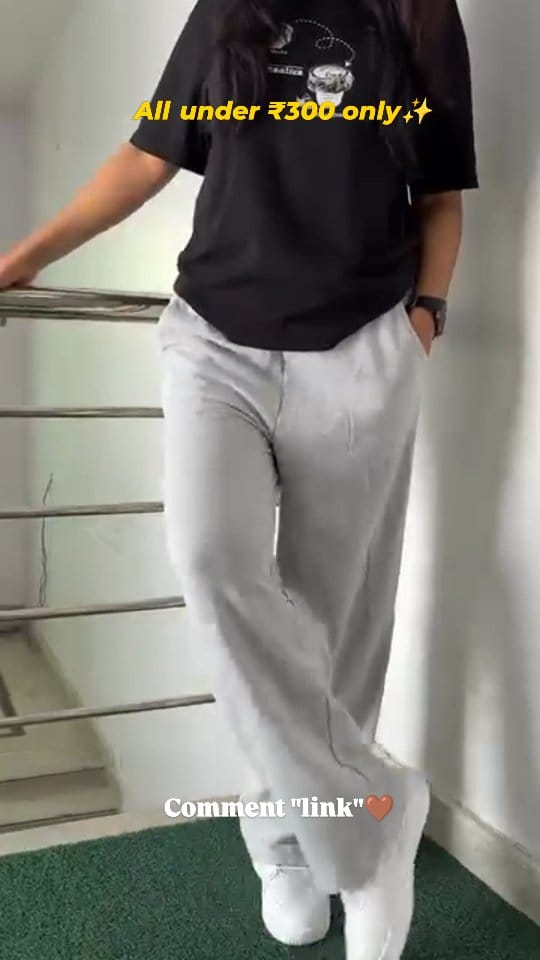 These trousers are the definition of affordable and comfy 👖✨
Can you believe they’re under ₹300?!
Comment “link” and I’ll send you all the details 💌
meesho trousers under 300, affordable bottoms, budget trousers, comfy pants for women, affordable office wear, casual pants under 300, meesho haul trousers, affordable clothing finds, budget friendly outfit, stylish trousers india
#meeshofinds #affordablefashion #budgetstyle 
#trouserhaul #pantsunder300 #meeshohaul 
#fashiononabudget #ootdindia #under500finds 
#affordableoutfits #indianfashiongirlies 
#styleinspo #trouserstyle #budgetfashionfinds 
#wishlinked