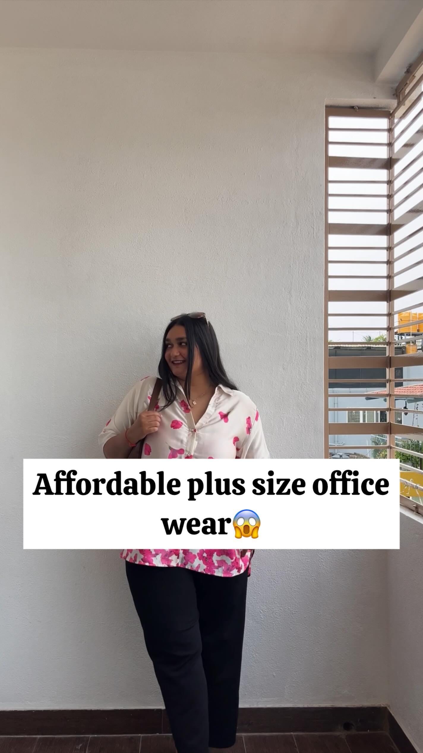 Plus size office wear’🥳