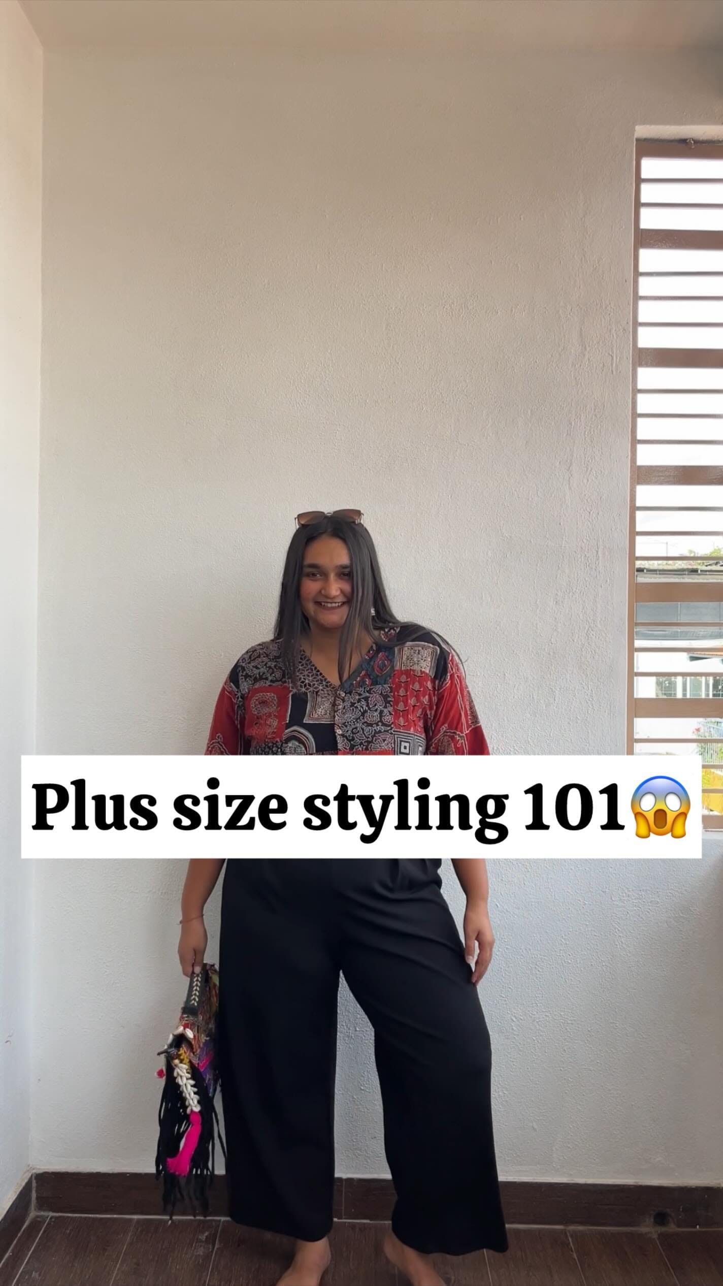 Plus size cord sets and shirts