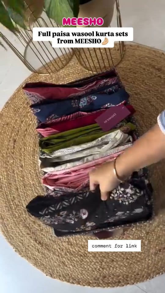 Comment Link
 or
 check "August links" highlights 🌷
Follow @trendy_x_fits for more amazing content
♡
♡
Meesho, Meesho Haul, Meesho Finds, Meesho App, Meesho Community, Foryoupage, Explorepage, Affordable Finds, Meesho, Saree , kurta set, kurti Collection, must have kurta sets
♡
♡
#MeeshoKurtaSet #MeeshoFinds #MeeshoHaul182 #MeeshoEthnicWear #AffordableFashionIndia #ReelTrendIndia #KurtiLover #Under500 #BudgetShopping #reelsgrowth #algorithm #trendingtopic #insights #likeme #reelstips #growyourinsta #instagrowthhacks #contentstratergy #boostemgagement
#instagood #goviral #viralreels2025 #reach #relatablereels