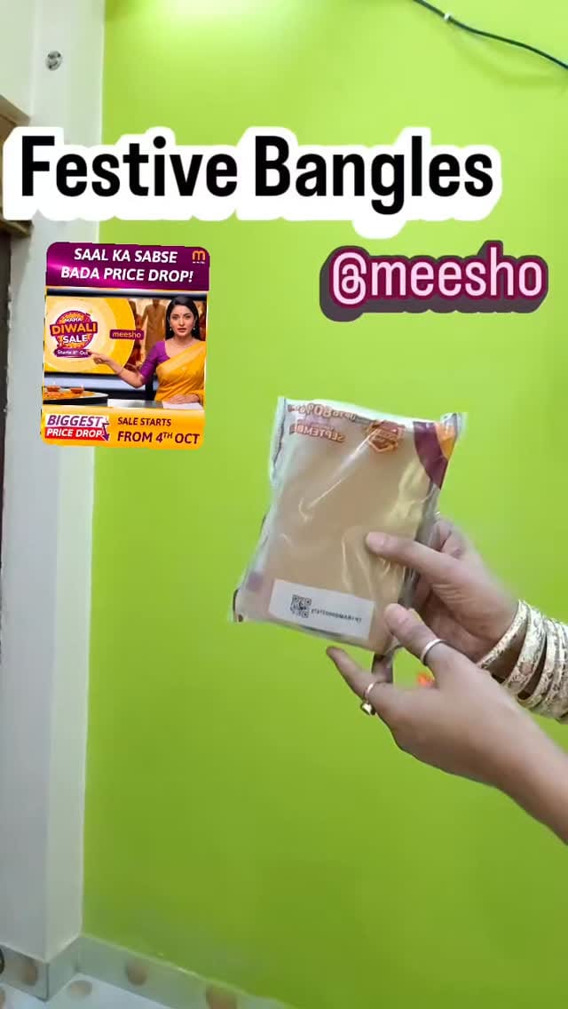 ✨ Complete your festive look with these Beautiful Metal Bangles from Meesho 💫
Elegant • Traditional • Perfect for every celebration — they add that royal festive charm to your outfit 💖
Pair them with sarees, suits, or lehengas for the ultimate Diwali glow 🌼
🎉 Diwali Biggest Bumper Sale is LIVE — so shop now! 🛍️
Don’t miss Meesho’s Maha Diwali Sale — Upto 80% OFF on your favorite festive finds 🪔
[Meesho, Meesho finds, ethnic, traditional, festive, elegant, stylish, graceful, accessories, celebration, heritage, modern, classy, vibrant, cultural, desi, occasionwear, diwali jewellery, festive look, Meesho Maha Diwali Sale, upto 80% off, Meesho app, shopping]
#meesho #explorepage #meeshomahadiwalisale #mds2025 #meeshoapp #shopping #meeshofinds #festivevibes #traditional #ethnic #elegant #chic #stylish #graceful #heritage #modern #classy #vibrant #desi #occasionwear #diwalijewellery #bangleset #metalbangles #festivestyle #budgetfriendly #diwalibumpersale #meeshohaul #festivefashion #indianfestivals #explorepage