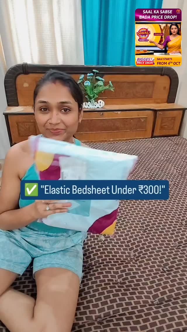 Elasticated bedsheet