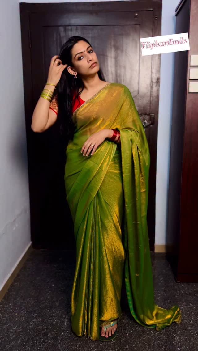 adipoli saree 👌👌❤️ comment for link #flipkartfinds