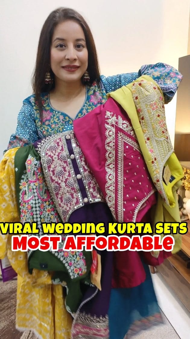 ✨Comment for Links🌸
Trending Wedding Kurta sets ❤️
check out complete description on my Youtube channel 👉 Priya Negi
.
.
.
#flipkart  #myntra  #myntrafinds
#meesho #meeshofinds #meeshohaul #meeshokurtasets #meeshokurtis #meeshocottonkurtasets #partywearkurtasetsunder650 #kurtasetsunder500 #kurtisunder500 #coordsets #officewear #collegewear #kurtasetsforwomen #fyp #fashionreels #instareels #reelsinstagram #viralreels #onlineshopping #wishlinked #trending