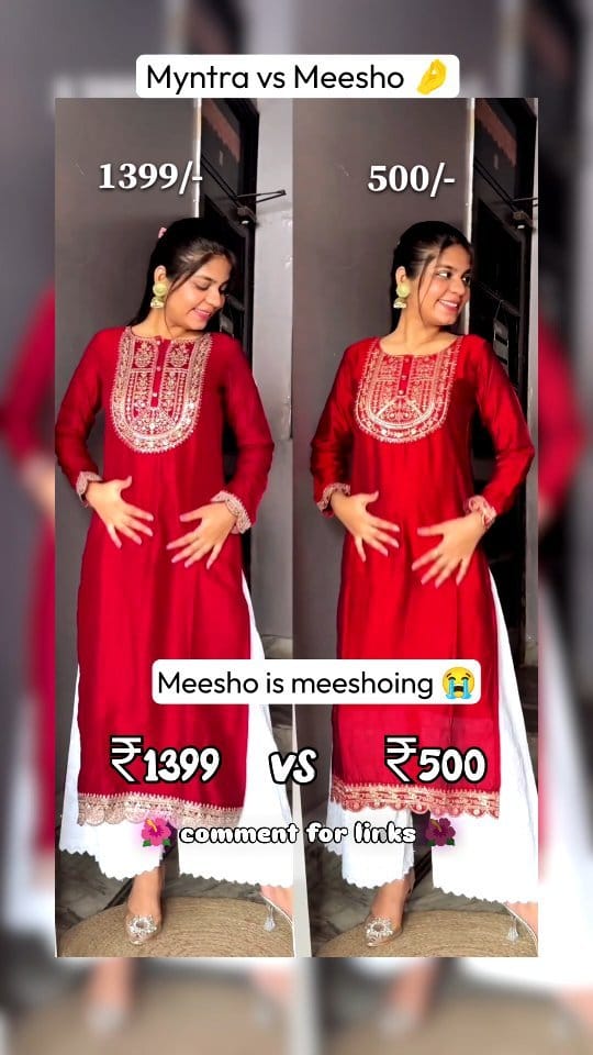 Meesho vs myntra