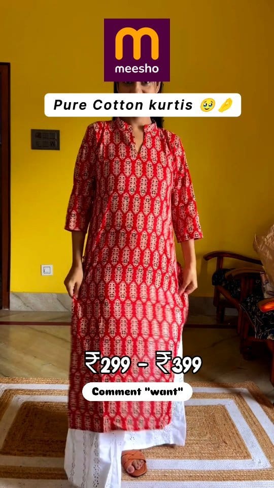 Pure Cotton kurta sets