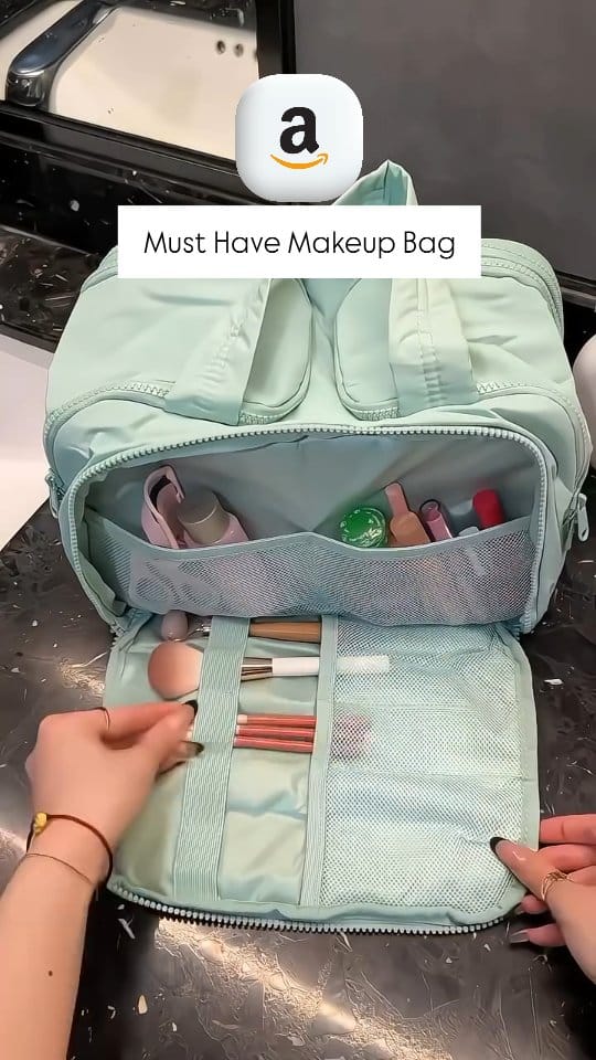"क्या आप भी ट्रैवल पर जाने से पहले यही सोचते हो कि मेकअप और टॉयलेट्रीज़ का सामान कैसे साथ ले जाएँ? 😅
मैं भी हर बार यही सोचती थी – लेकिन अब मुझे मिल गया है perfect solution 👉 Cureaway Travel Cosmetic Bag! 👜💙
✅ इसका Wide-Open डिज़ाइन सबसे helpful है !
✅कुछ भी ढूँढना super easy।
✅Large capacity में मेकअप + skincare + toiletries सब आ जाता 
✅Waterproof material सफर में extra safety देता है।
✅ lightweight होने की वजह से handle के साथ carry करना बहुत आसान है।
अब tension-free travel possible है, क्योंकि सारे products एक ही जगह organised रहते हैं। ✨
अगर आप भी travel-lover हैं, तो ये bag आपके लिए must-have है! 💯"
Link In Bio @reviewby.rahul ✅
#TravelEssentials #CosmeticBag #TravelBag #MakeupBag #ToiletryBag #TravelSmart #OrganisedLife #AmazonFinds #DailyLifeFinds #AffordableFinds #TrendingNow #MustHaveProducts #TravelAccessories #BagLover #SpaceSaver #TravelWithStyle #UniversalFinds #LifeHacks #AestheticProducts #ViralProducts #SmartShopping #TravelOrganiser