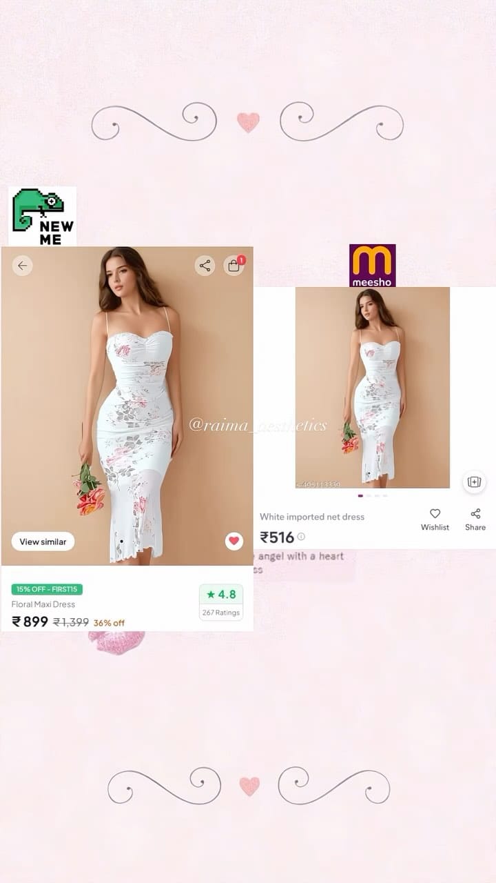 Comment “link” 🍒Or share me this reel to get link instantly in your dm 💌🤍
༘˚⋆𐙚｡⋆𖦹.✧˚
Hashtags: 
Dresses, aesthetic, dress, pinterest inspired outfit, meesho finds, affordable dress, Korean fashion, women wear, Korean style, women fashion, modest dress, outfit, college outfit, casual outfit, trendy fashion, meesho haul, trendy fashion)
#koreannecklace #aestheticnecklace #meeshonecklace
#meeshofinds#meeshodress #meeshobirthdaydresses
#meeshodress
#modestdresses #modestoutfit #koreanfashion
#cutedress #birthdaydress #meeshohaul
#pintrestinspired #outfit #collegeoutfit
#womenwear #fyp #trendy #fashon #casualoutfitph