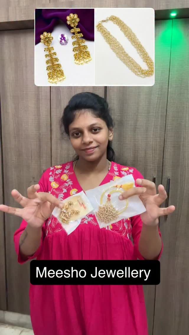 Jewellery @meeshoapp 
#meesho #meeshofinds #jewellery #jewelry #meeshohaul