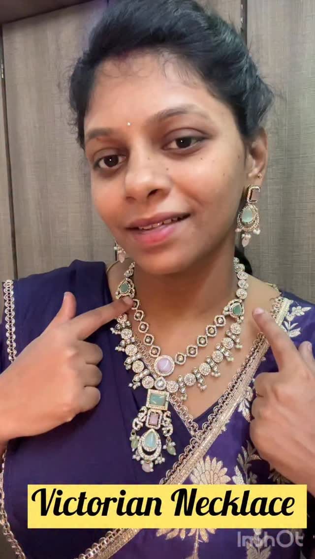 Victorian Necklace @meeshoapp 
#meesho #meeshofinds #victorian #necklace #victorianjewelry
