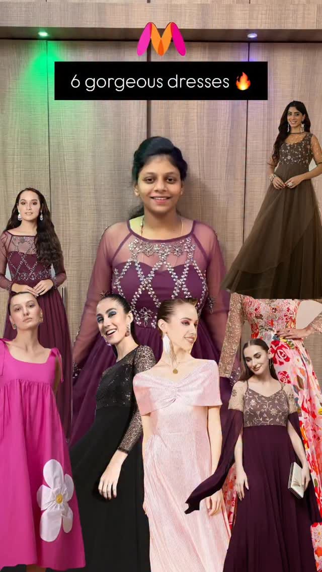 6 dresses from @myntra 
#myntra #dresses #myntrahaul #myntrashopping #explore