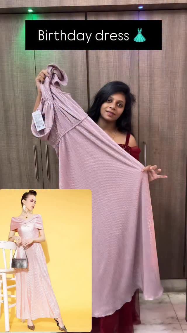 Birthday dress @myntra 
#birthday #dress #reels #myntra #outfits