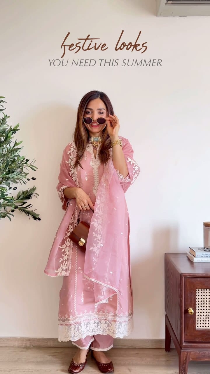 Festive, flowy, and full of color—summer never looked this desi-chic! Which look is your favourite? ✨🌸🇮🇳
#MintraFinds #IndianFestiveLooks #SummerKurtaSets #EthnicWearInspo #DesiOutfitIdeas #ColorfulFestiveVibes#wishlinked 
Mintra Festive Haul I Indian Summer Festive Outfits I Stylish Kurta Sets I Festive Outfit Ideas I Gota Patti Suit Look I Pastel Ethnic Fashion I Summer Ethnic Style