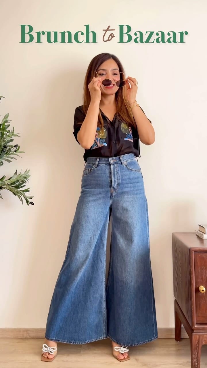 From brunch to bazaar, all it takes is a quick switch-up.💁‍♀️🛍️✨
Same shirt, two vibes — because great style isn’t about having more, it’s about doing more with what you already own.
Save this look if you love outfits that work harder for you. 💚
#MaximizeYourWardrobe #TwoWayStyling#wishlinked 
BrunchToBazaar I OutfitRepeaterIdeas I IndianStyleTips I CapsuleWardrobeIndia I WardrobeRewearIdeas I TwoWayOutfitIdeas I SmartCasualStyle I DayToNightLooks I StreetStyleIndia I IndianFashionInfluencer I HowToStyleJeans I ElevatedEverydayStyle I MinimalEffortStyle I SummerStyleIndia