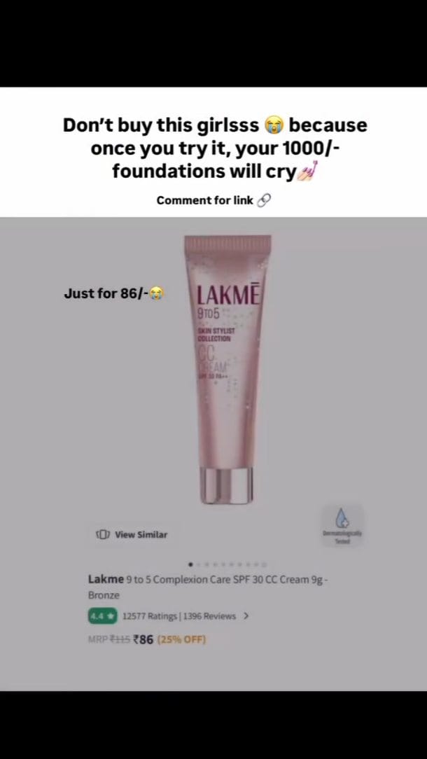 Comment for Link 🖇️ 
.
.
.
.
 [Meesho, meesho haul, meesho finds, meesho fashion, meesho makeup pouch, cute finds, aesthetic, soft aesthetic, soft girl aesthetic, must have , pinterest finds, affordable, daily life finds, recommended, editing, viral, best finds, Pinteresty clips, claw clips, pinterest inspired, affordable, recommended, editing, best finds, meesho, meesho finds]
.
.
.
.
#trendingreels #meesho #meeshohaul #meeshofinds
#meeshoclawclips #meeshobeauty #meeshoshopping
#meeshodecor #fashion #bhfp #fashioninspo #meeshotumbler #explorepage + #explore #fyp
#aestheticedits #affordablefashion #Pinterest #reels #videos #viral #flowerclaw #creator #ugcfinds #heelshaul #bedsheet #lakme #foundation