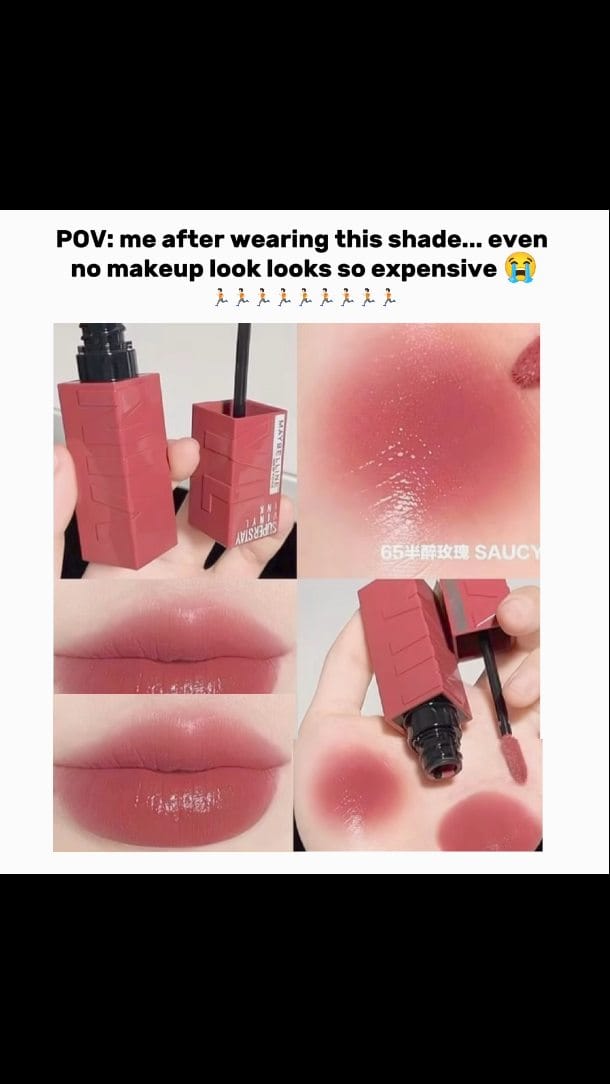 Me after wearing this shade like OMG it's just no makeup makeup look 😭😭 comment for link 🖇️ 
.
[ Lipstick, no makeup makeup look, viralreelshbhai,viralkrdo,expensivevibes,liptint] 
#liptint #viral #purchasenow‼️ #MaybellineLipstick #nomakeupmakeup