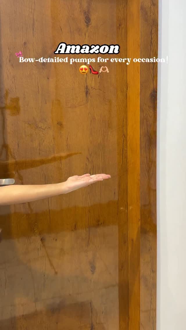 Heels for every occasion😍👡Comment “share link”💌
Pump heels with bow detailing
.
.
.
.
Follow for more 🌷
.
.
ASMR unboxing,Amazon finds , heels , sandals ,Amazon footwear , footwear haul , everyday footwear , office wear , unboxing video,  Pumps ,Amazon  heels , party wear wedges , must have heels , viral products , must haves 
.
#asmrunboxing #amazonfinds #heels #sandals #amazonfootwear #footwearhaul #everydayfootwear #officewear #unboxingvideo #casualfootwear #partywear #amazonheels #wedges #casualsandals #viralproducts