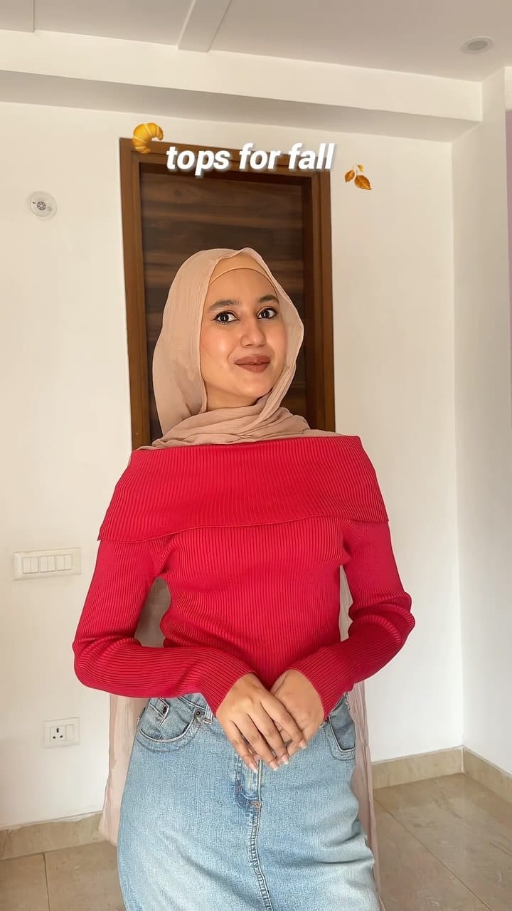 which one you would pick? Comment or share this reel for 🔗
Use Reena33 to save some money @savana 
(chic fashion, modest tops, classy outfits, long Sleeve tops, Myntra, Savana, everyday casual fashion, casual modest fits)
