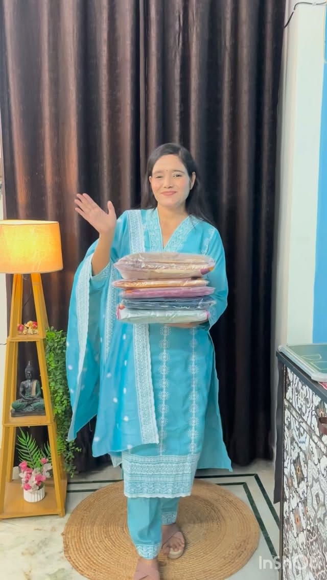 Comment link
Beautiful partywear kurta set from @meeshoapp 
Partywear,meesho kurta haul,partywear kurta set, affordable kurta set,under budget,party wala kurta set,meesho finds
#meesho#kurtapajama#partywears#affordable#outfits#trending#viralreeĺs#asmrvideo#fyp#trendingreels#explorepage#meeshostyle#meeshotrendz#ethnicwear#ethnicinspo#ethnicgoals#desivibes💕 #indianfashion#fashionstyle#meeshostyle#meeshopicks