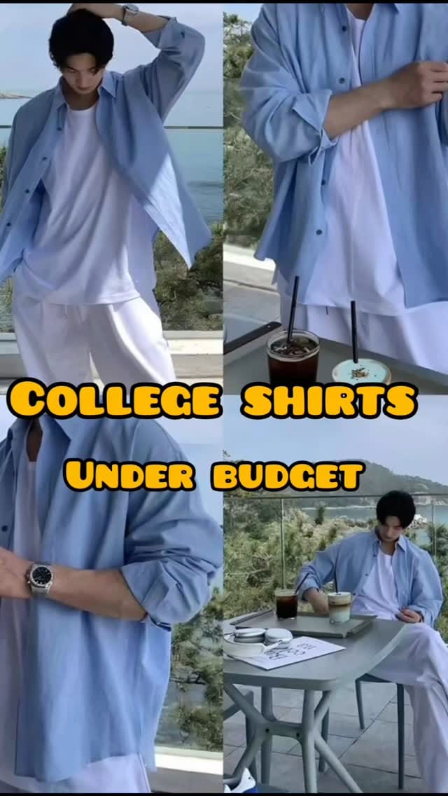 College shirt under budget comment " link "
.
.best college shirt under budget #mensfashion #fashiontrends #StyleOnBudget  #menswear #Summer #trendingreels #explorepage #reels #foryou #collaboration #pr