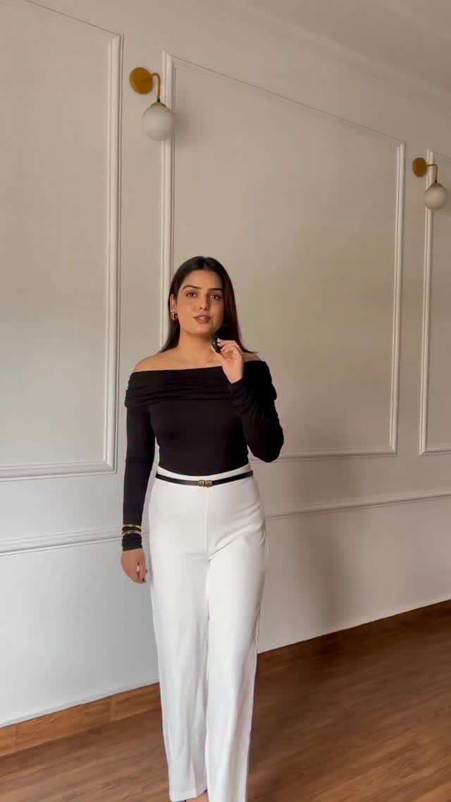 Found the perfect white trousers🤌🏻Comment for link and I’ll send it to you💖