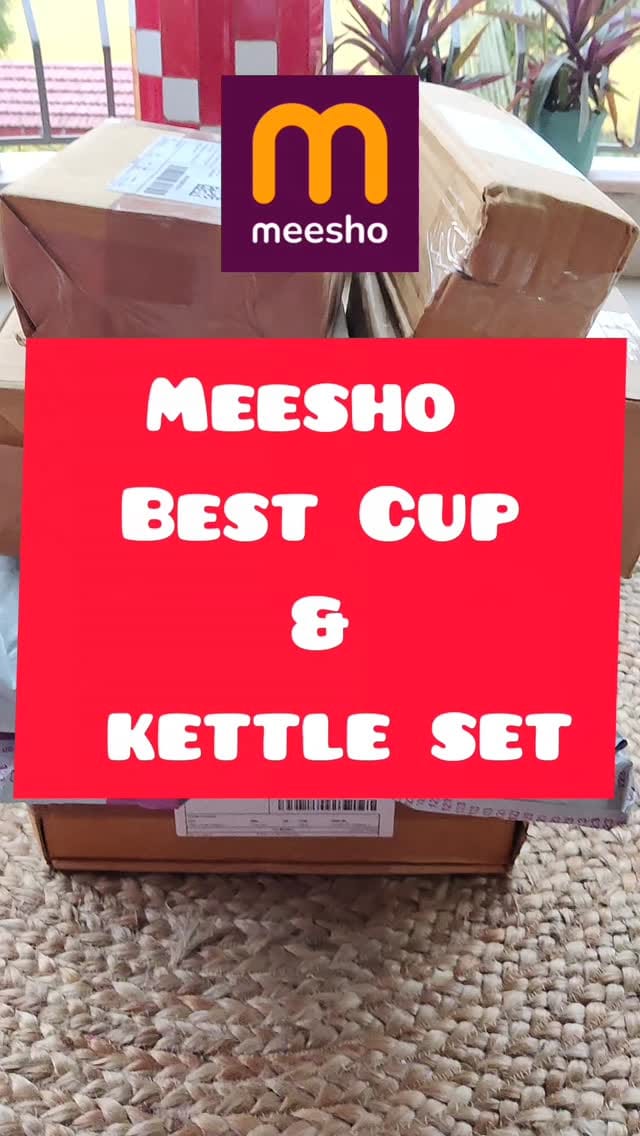 Meesho Best Cup & Kettle set