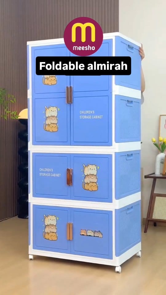 Foldable almirah 💯✨️
Comment and Follow for link 🔗 
Foldable almirah,  Foldable wardrobe,  storage,  wardrobe,  home essential,  cupboard,  plastic wardrobe,  flipkart finds cloth organizer ,trending reels, viral products,  Instagram reels 
#viral #homedecor #foldablewardrobe