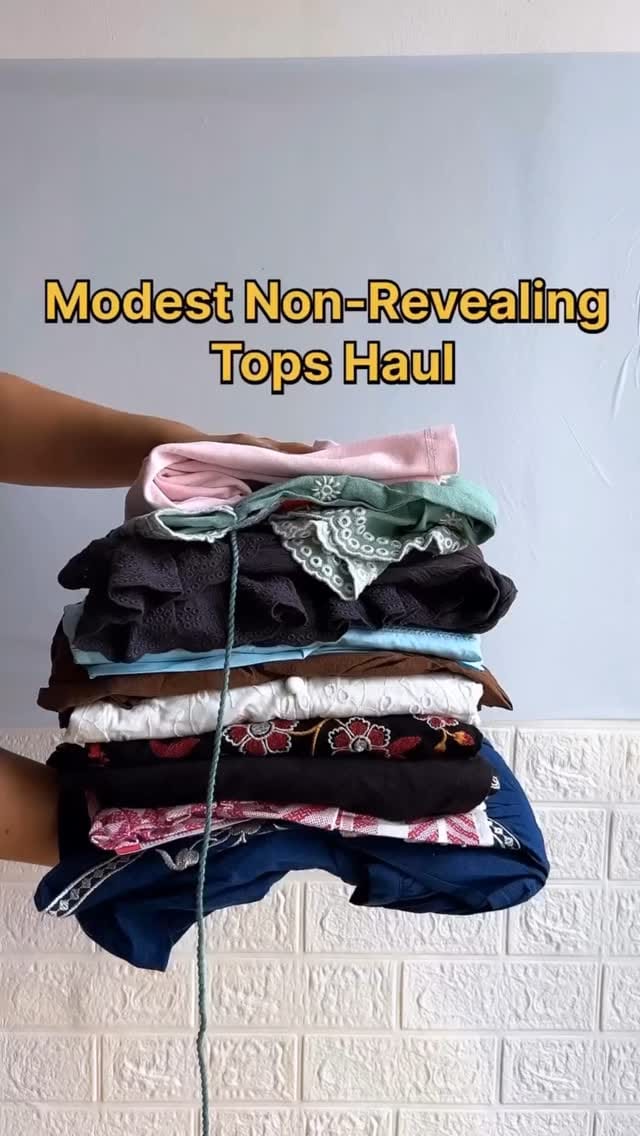 Modest Non- Revealing Tops Haul Comment link 🔗🔗 
#reelinstagram #fashion #myntrafinds #meeshofinds #amazon #flipkart #reelfeelit #fashioninsta #fashioninfluncer #partyweardress  #fashioninsta #flipkart # amazing #family #myntrafashion #fashionblogger.