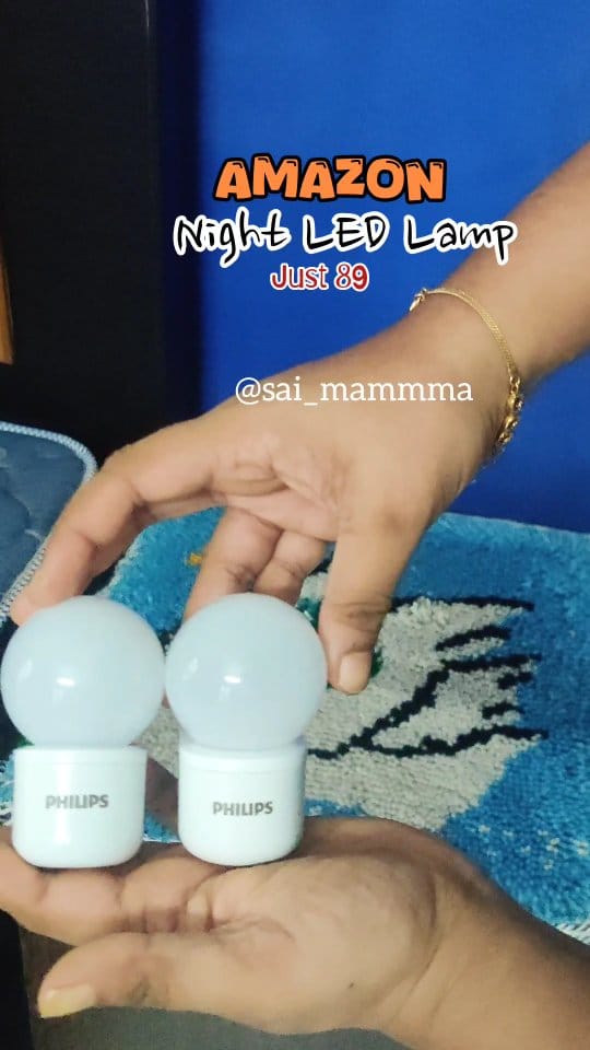 Very Useful 💯
0.5 W Night LED Bulbs 
Available colours: White , Red, Yellow 💡
Do Follow and Comment LINK 🔗 
#amazondeals #amazonfinds #nightlights #philipslighting
@amazondotin @philips