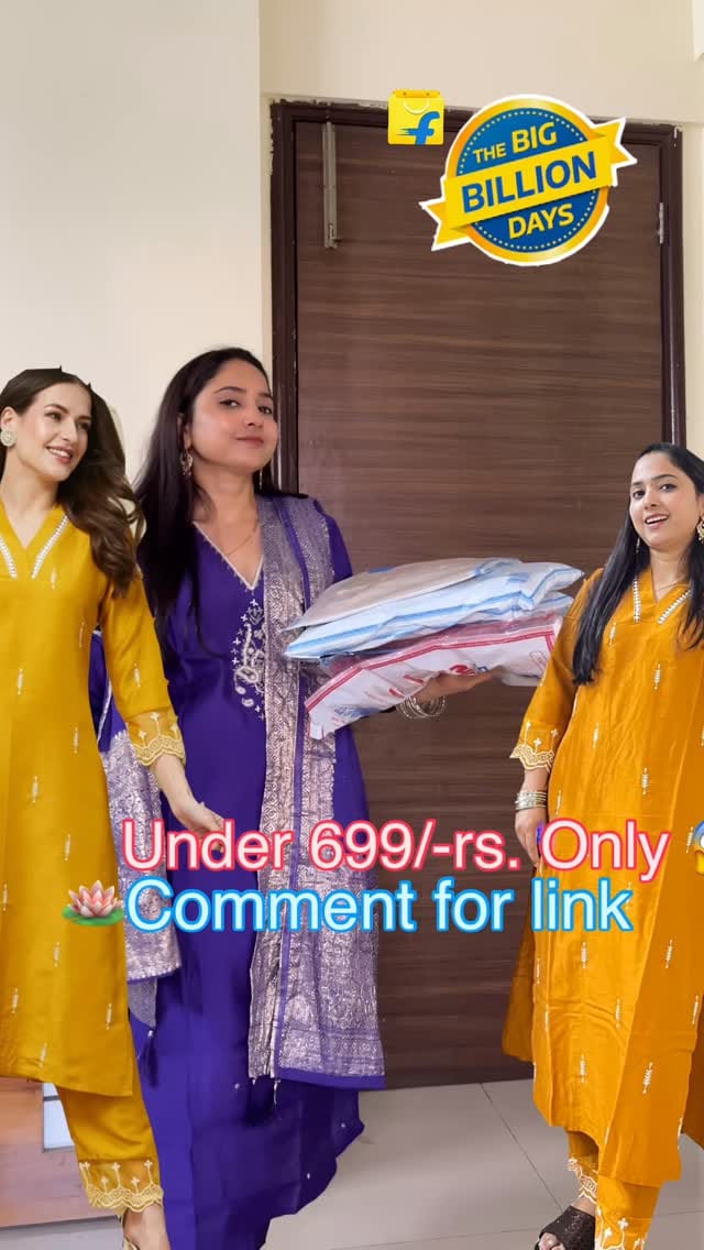 Comment for link 🔗🔗
Elegance stitched in every thread 💫
This silk blend kurta pant set is giving pure festive vibes!
.
#FlipkartFinds #DesiChic #FestiveFit
#SilkStyle #KurtaSetLove #FlipkartFashion #IndoWesternLook #DesiGlam #EthnicVibes #OutfitGoals #EthnicWear #StyleDiaries #FashionFinds #IndianWear #KurtaSetStyle #WomensWear #FestiveLook