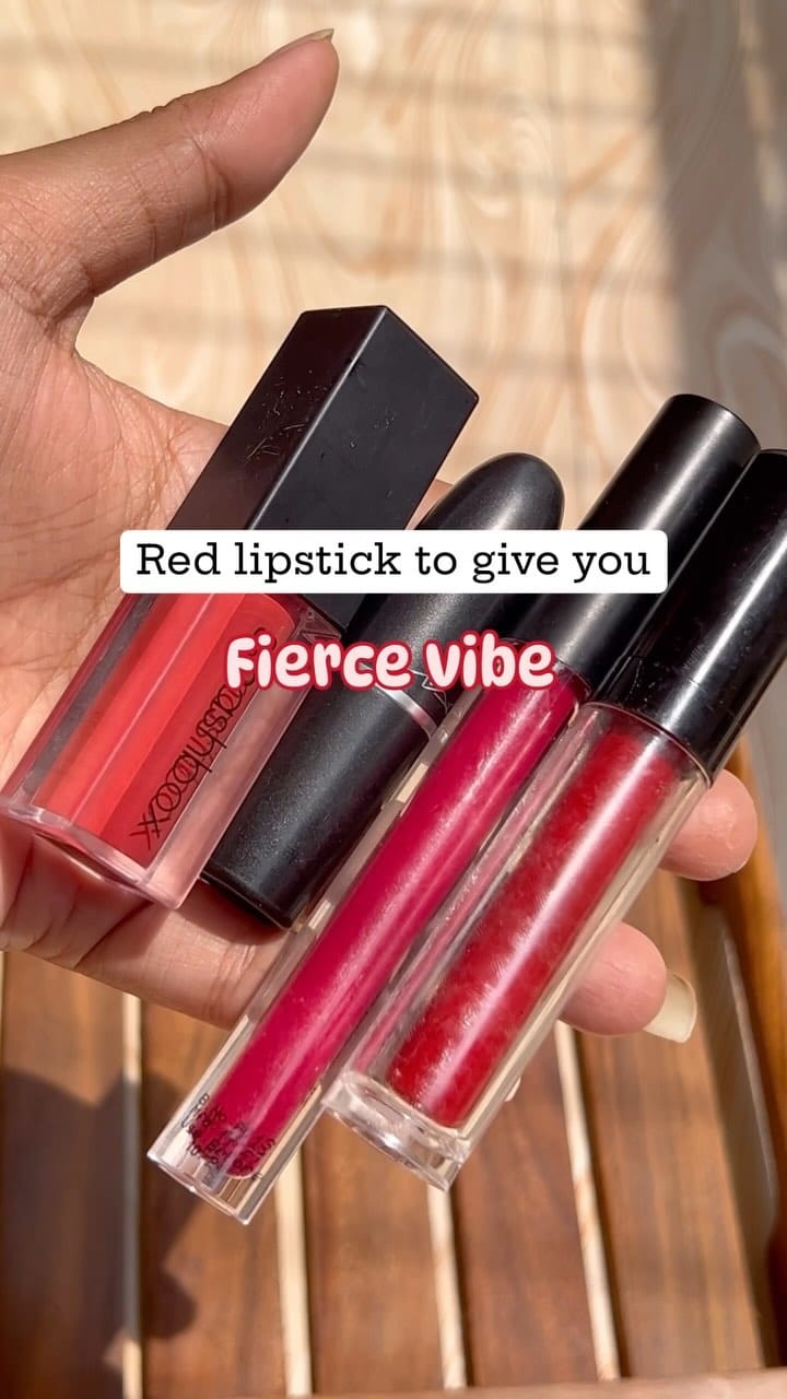 Red lipstick