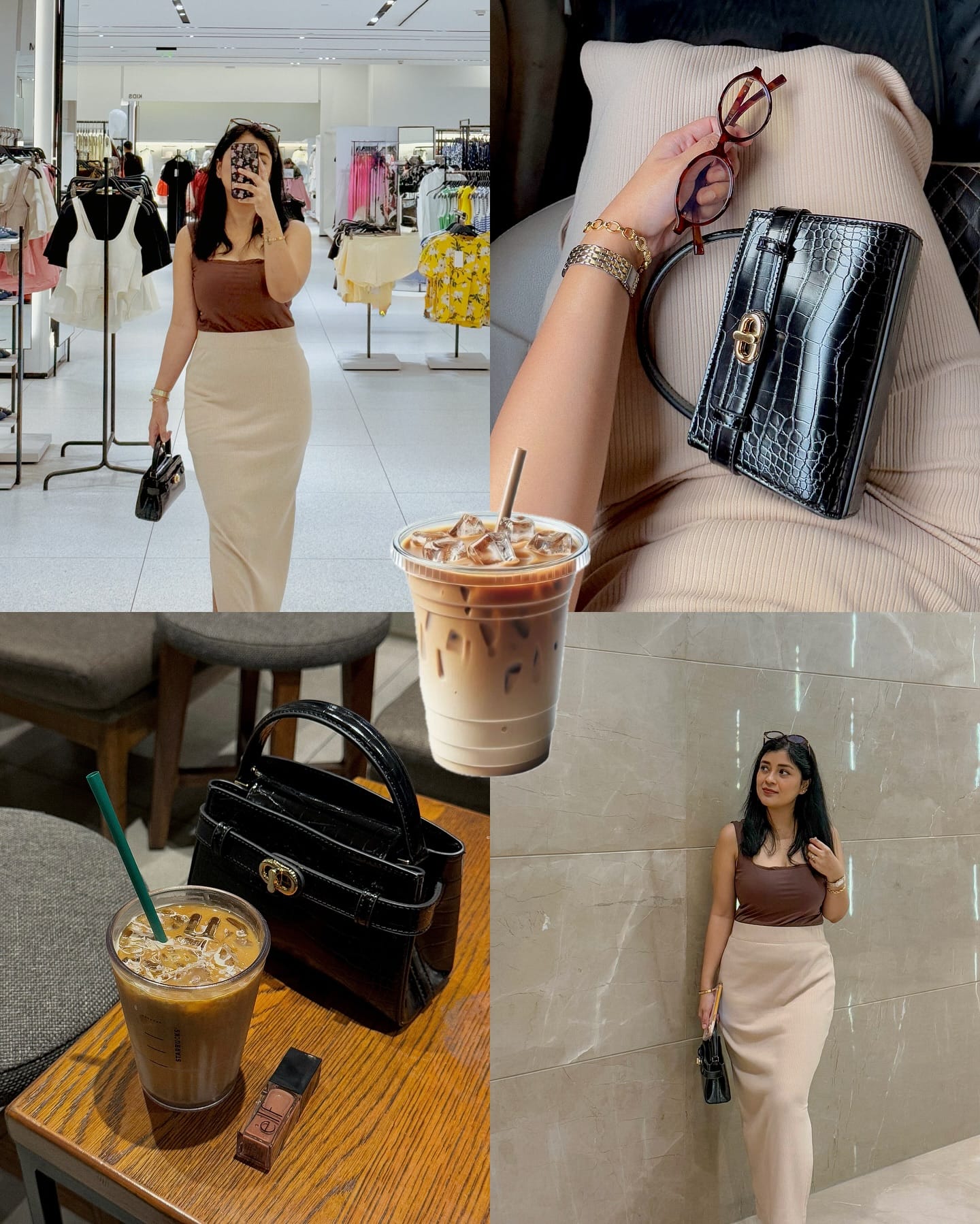 Latest outfit round up ☕️🥐🍪🥯🤎 outfit inspo for you all 💗🤎
.
.
.
.
.
#outﬁtinspo #summeroutfitideas #outfitideasforyou #creativephoto #photodump #outfitrotation #girlyaesthetic #pinterestfashion #viral #trendy #fypシ 
( summer outfits, outfit ideas, spring summer fashion, Pinterest fashion, Pinterest aesthetic, soft girl aesthetic, brown aesthetic, that girl )