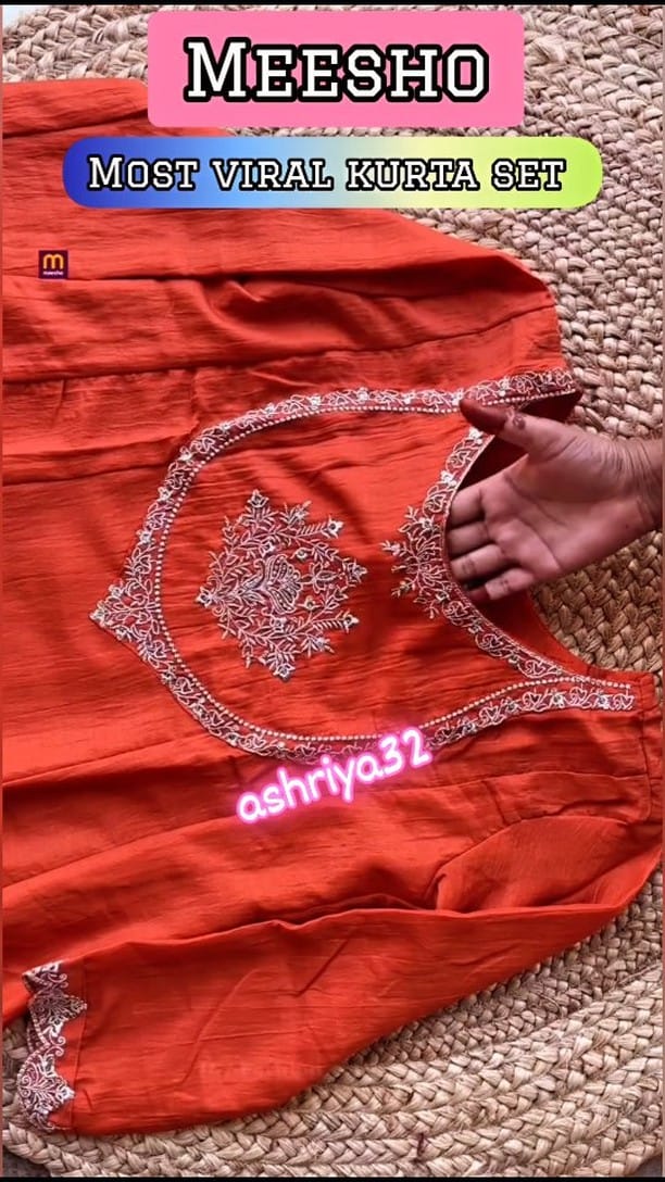Meesho kurta set