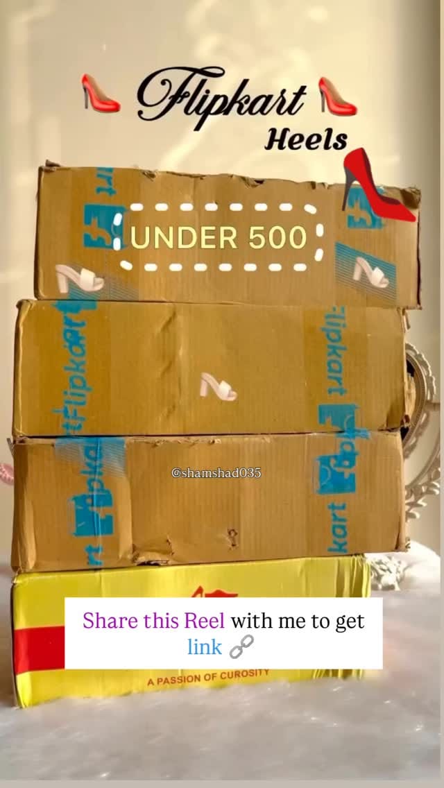 ✨Share this Reel with me to get link 🔗✨
Flipkart Random Find's ♥️ 
Follow @shamshad035 for more...
(Flipkart Random Find's, flipkart, flipkartapp, flipkartshopping, Flipkarthaul, flipkart sale, flipkart trendyproducts,heels)
#trending #trendyproducts #explorepage #shamshad035 #flipkartsale #flipkartdeals #flipkarthaul #flipkartapp #flipkart #flipkartfinds #flipkartshopping #flipkarttrendyproducts #heels #wishlink