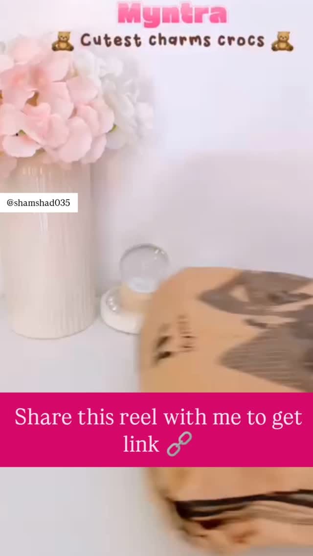 ✨Make sure to follow to receive link and share this reel with me to get link 🖇️ if you don't receive the link go to bio click on website you will find there✨
Myntra Random Find's ♥️ 
Follow @shamshad035 for more...
(Myntra,crocs, stylish crocs, fancy crocs, trendyproducts, myntra shopping, myntrasale, myntra trendy products, Myntra random Find's, myntrahaul myntraapp, reelsforyou, reelitfeelit, wishlink, women crocs,shamshad035, chappal) 
#trending #explorepage #crocs #womencrocs#reelfórýóu #reelitfeelit❤️❤️ #myntra#chappal